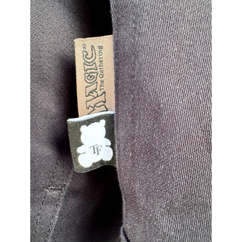 NWT Teddy Fresh x Magic The Gathering Patches Black 100% Cotton Zip Front Jacket - Picture 7 of 11